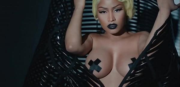  Nicki Minaj Grinding Topless Slowly